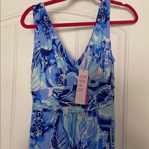 Lilly Pulitzer Dress / Sloan Dress Crystal Blue